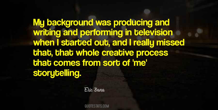 Writing Process Creative Process Quotes #1120661