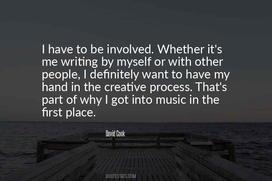 Writing Process Creative Process Quotes #328756