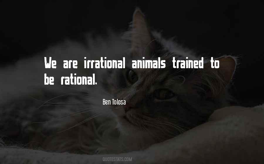 Rational Animals Quotes #1751360