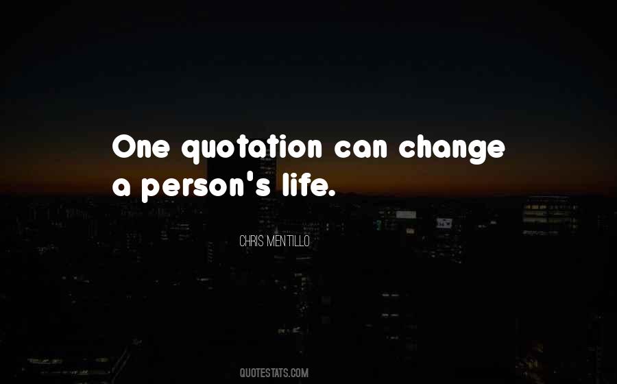 Life Quotation Quotes #1076995