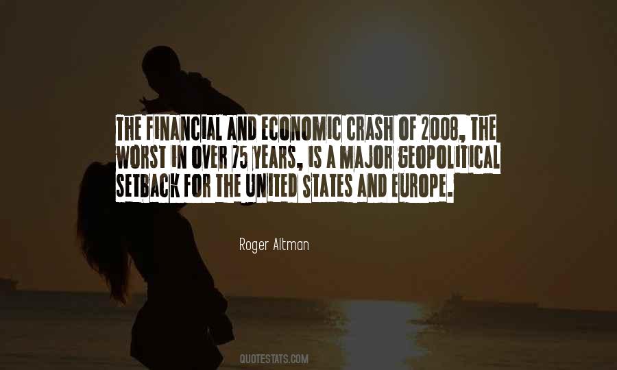 Economic Crash Quotes #1303840