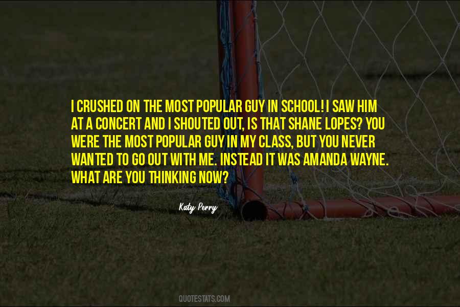 A School Crush Quotes #125674
