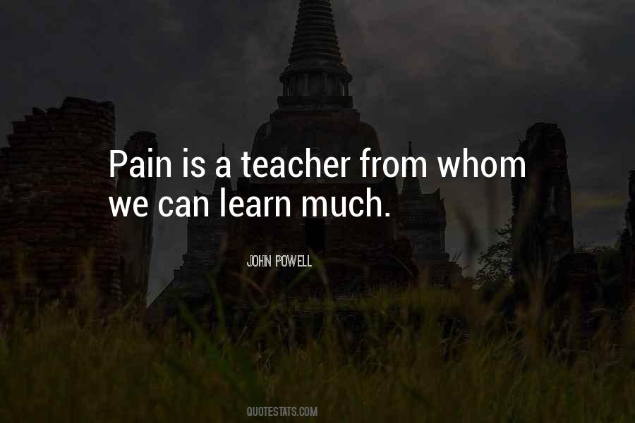 Pain Is Quotes #1295085