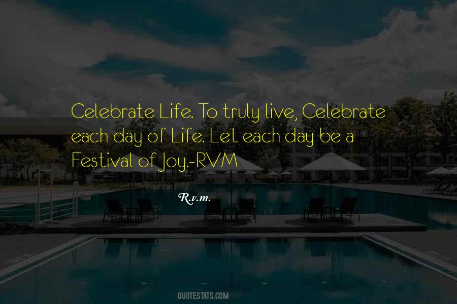 Day Of Joy Quotes #482827