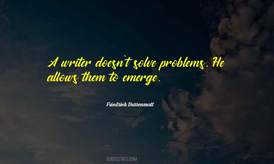 Writer Problems Quotes #1466377