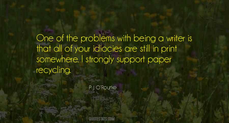 Writer Problems Quotes #843483