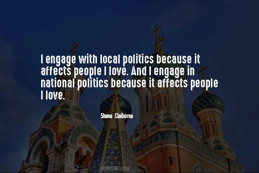 Politics Is Local Quotes #257503