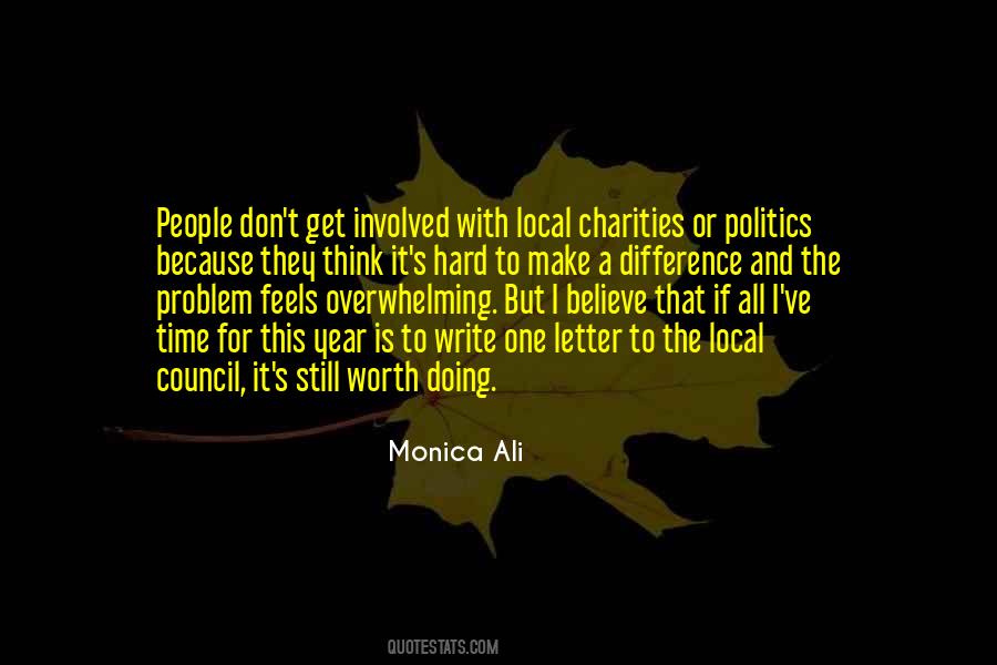 Politics Is Local Quotes #878754