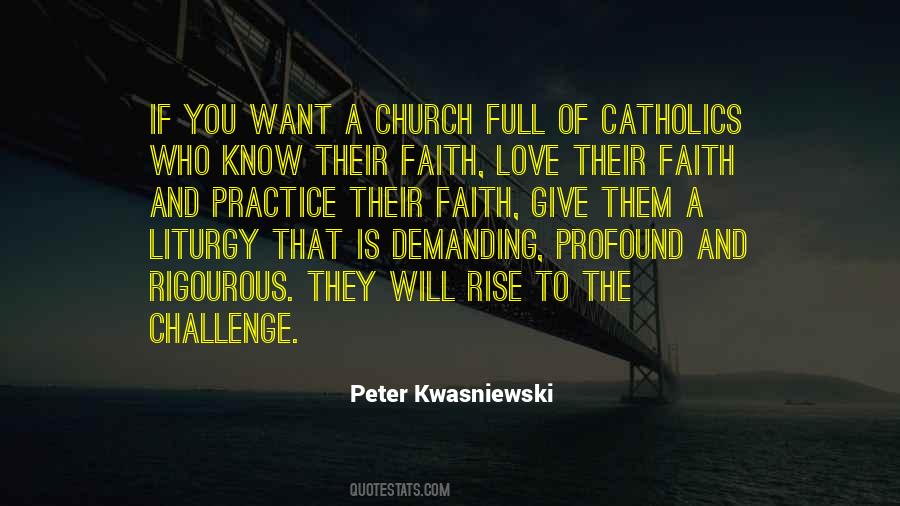 Catholic Liturgy Quotes #1143648
