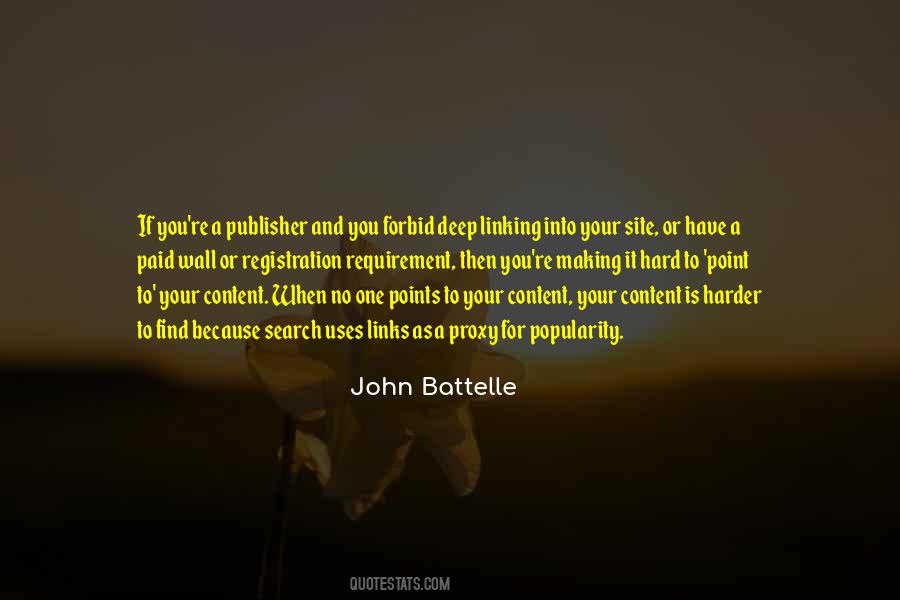 Quotes About Linking #1101073