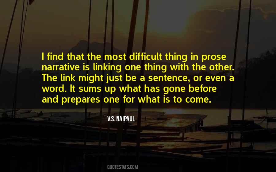 Quotes About Linking #418961