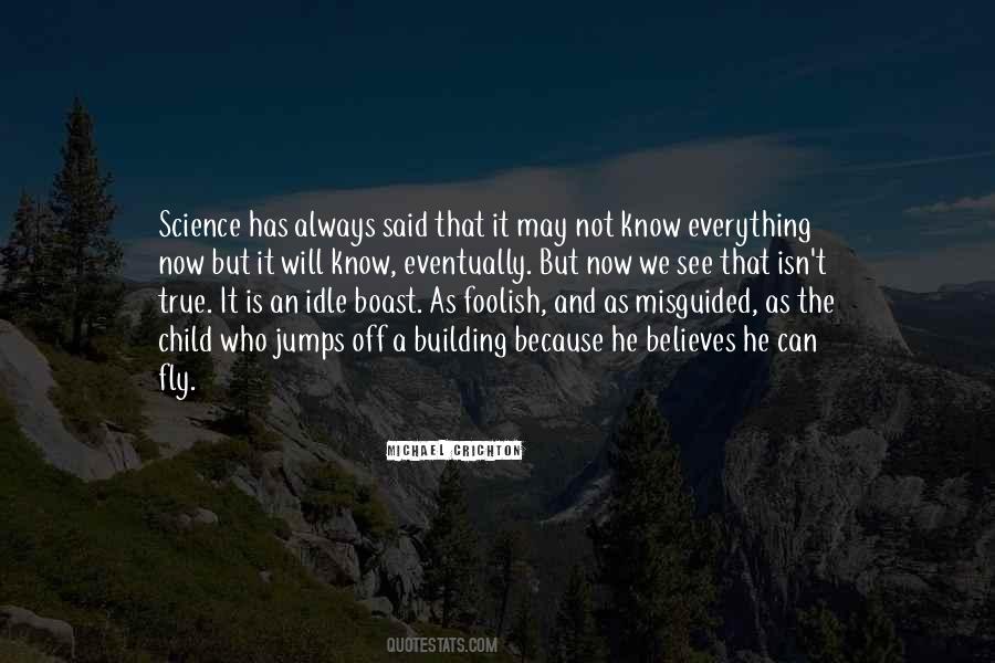 Because Science Quotes #235412