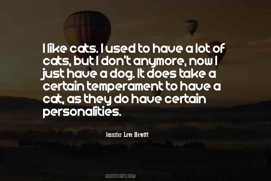 Cats Love Quotes #169776