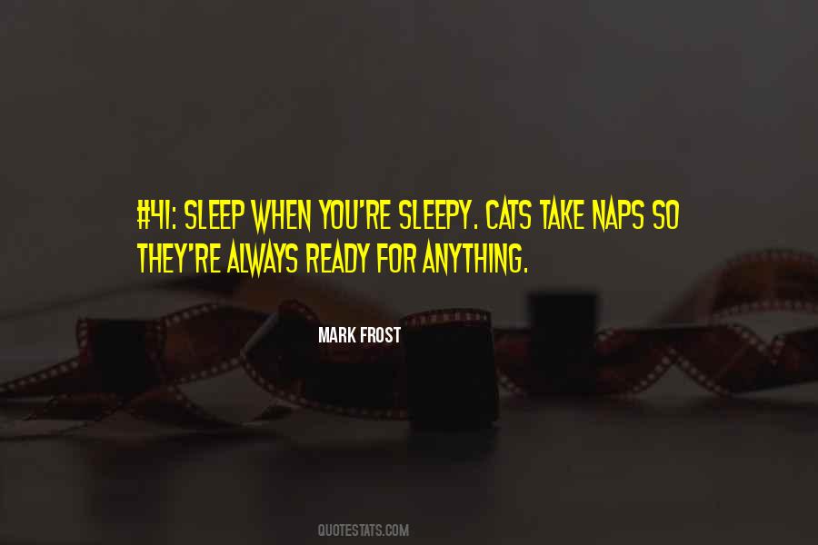 Cats Sleep Quotes #301882