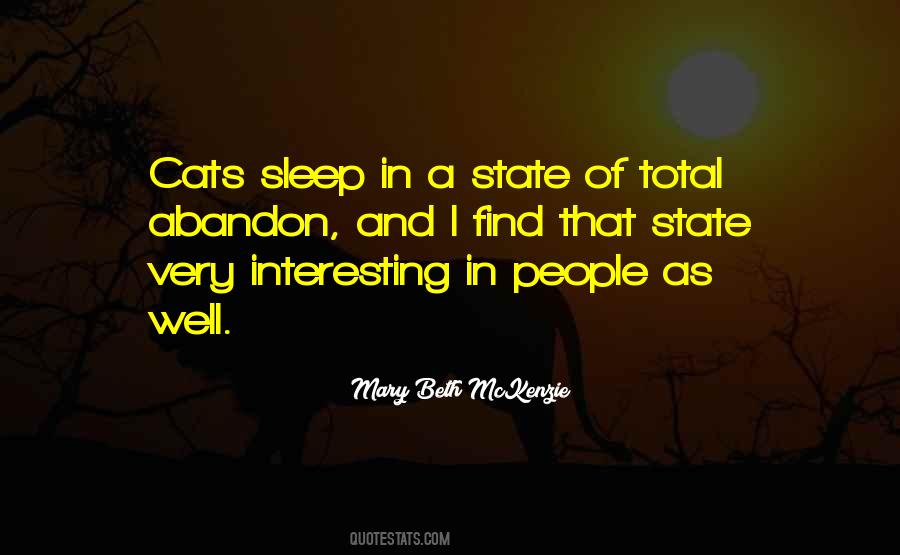 Cats Sleep Quotes #636796