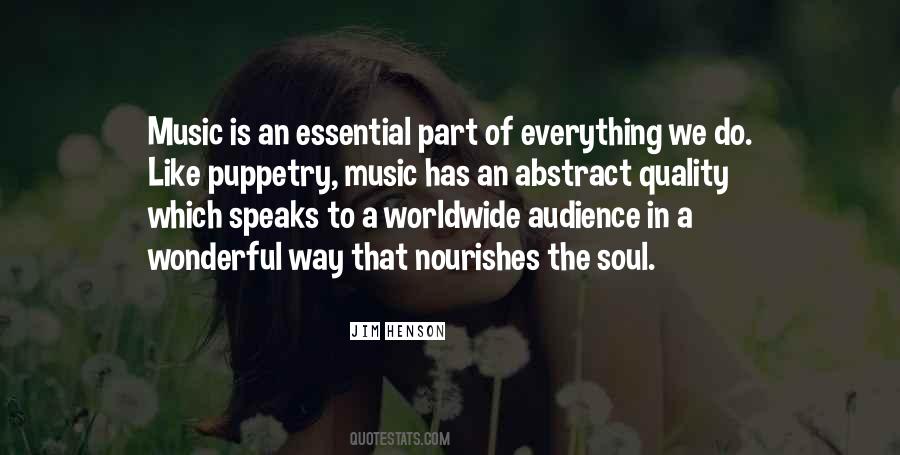Music Is Soul Quotes #165303
