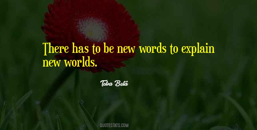 Words New Quotes #249970