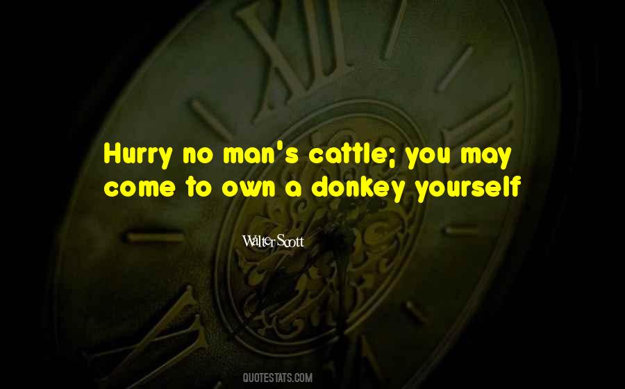 Cattle Man Quotes #750089
