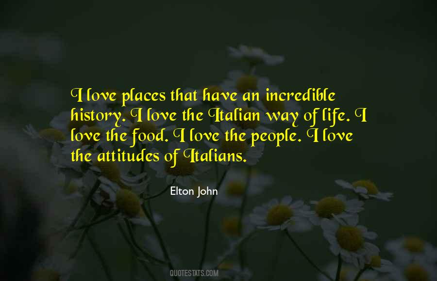Italians Who Love Food Quotes #1528909