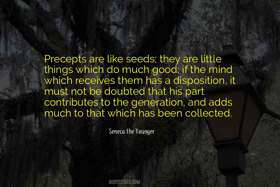 Wonder Precepts Quotes #175608