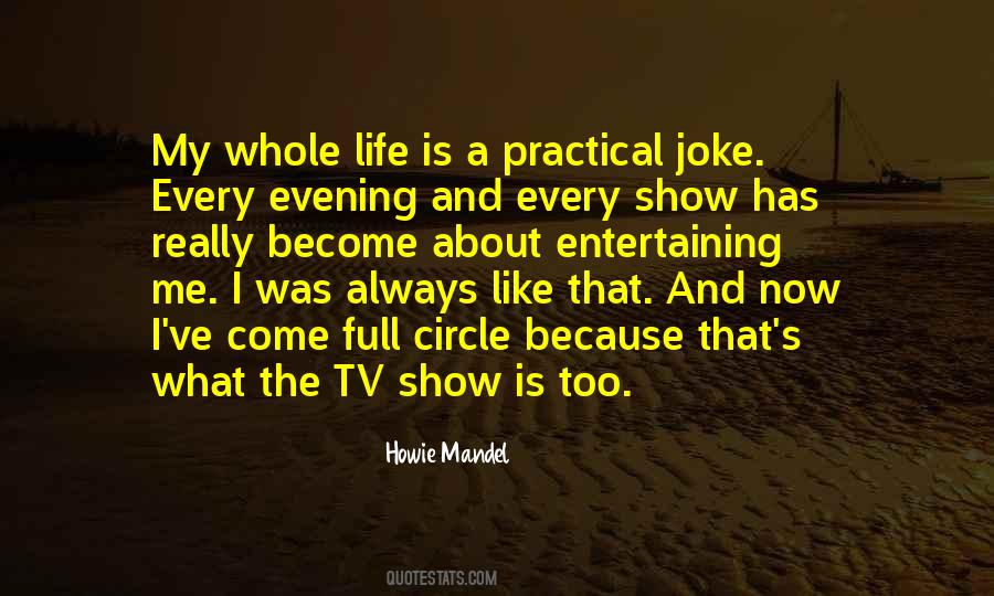 Life Is A Joke Quotes #566010