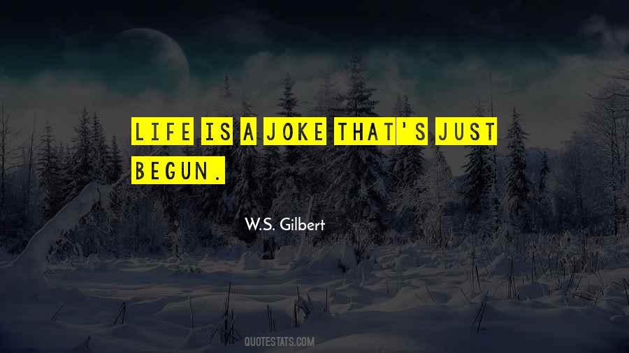 Life Is A Joke Quotes #571236