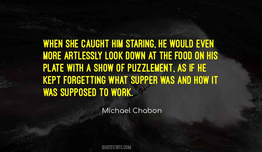 Caught You Staring At Me Quotes #515046