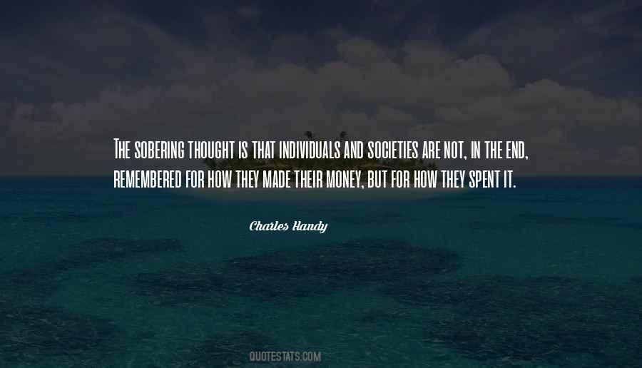 Sobering Thought Quotes #61937