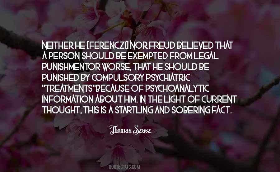 Sobering Thought Quotes #931757