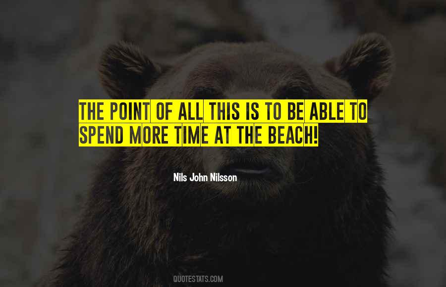 Time At The Beach Quotes #1631188
