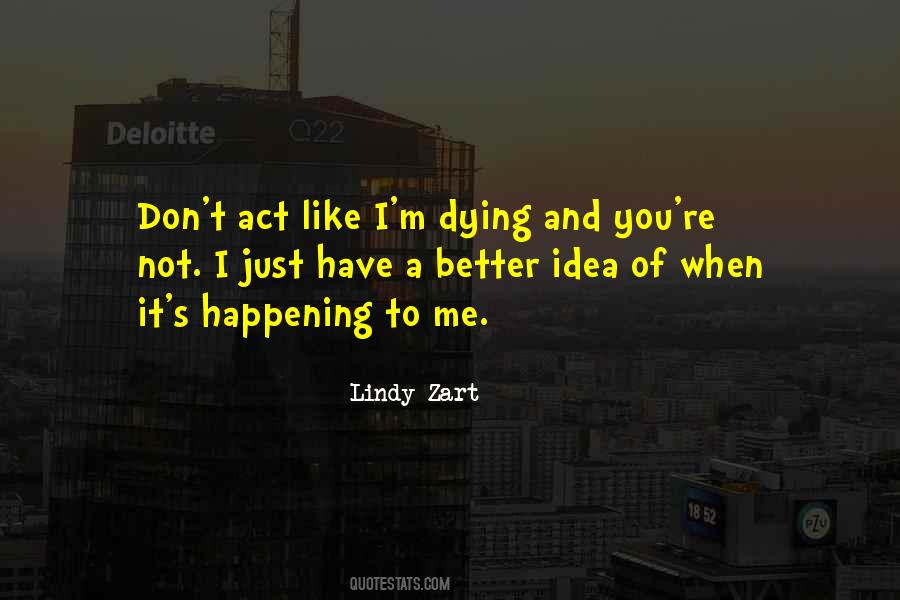 Quotes About Lindy #262140