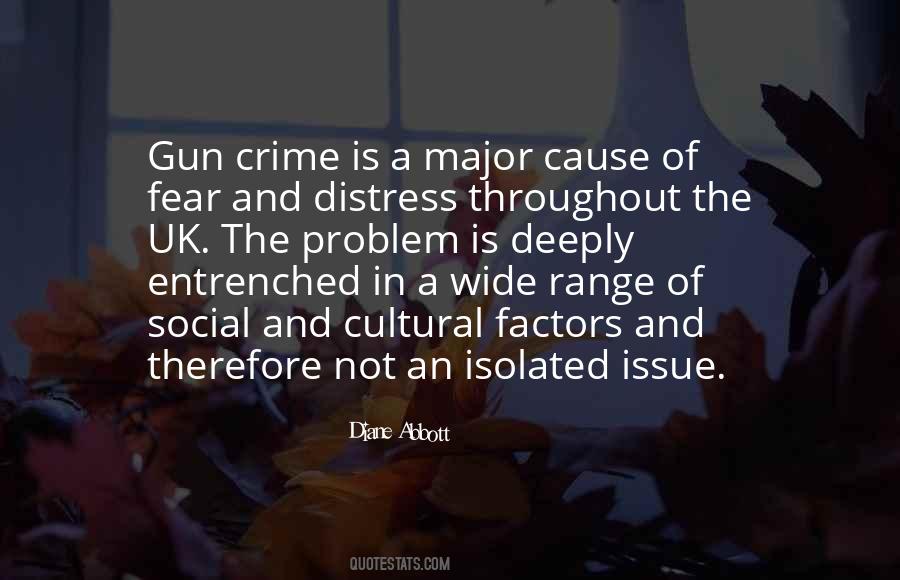 Cause Of Crime Quotes #885161