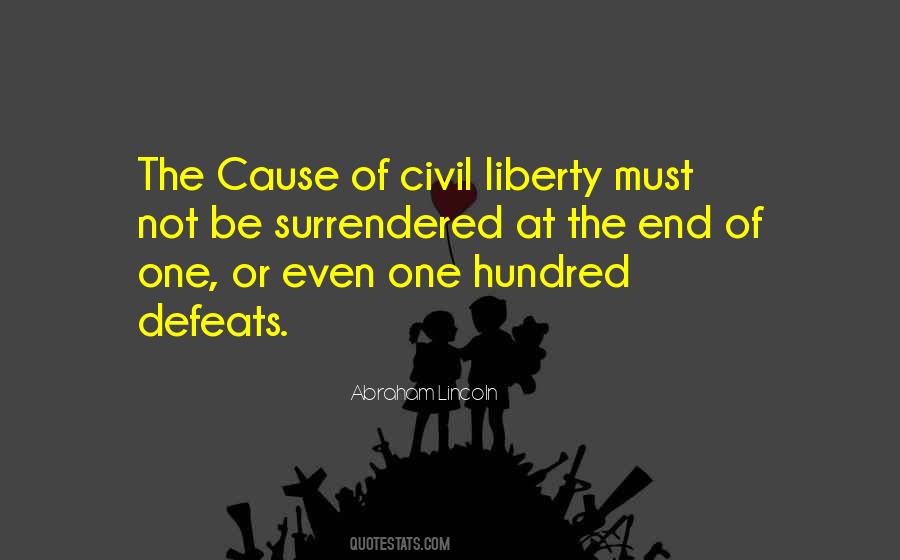 Cause Of Liberty Quotes #275644