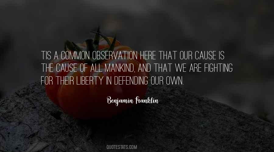 Cause Of Liberty Quotes #559035