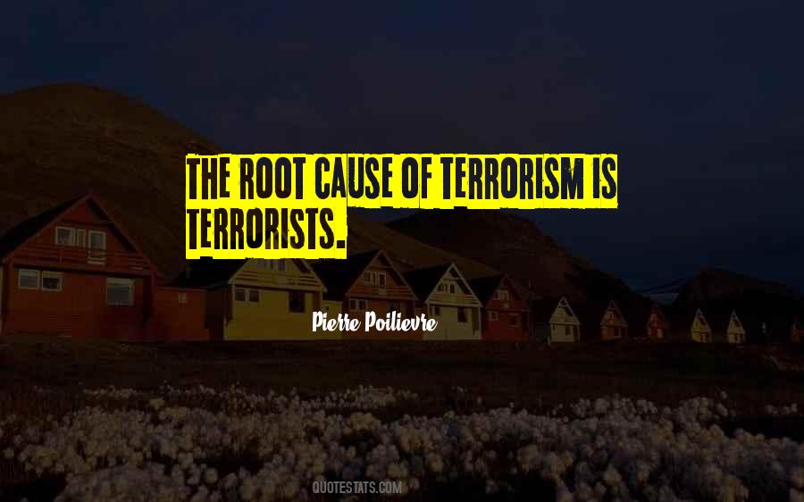 Cause Of Terrorism Quotes #1657682