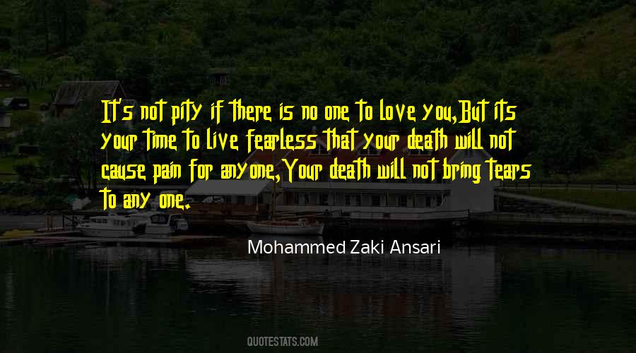 Cause Pain Quotes #1299849