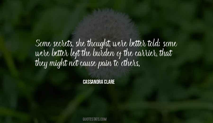 Cause Pain Quotes #1835140