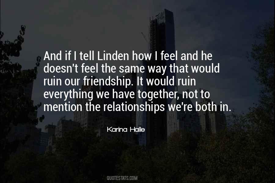 Quotes About Linden #1838097