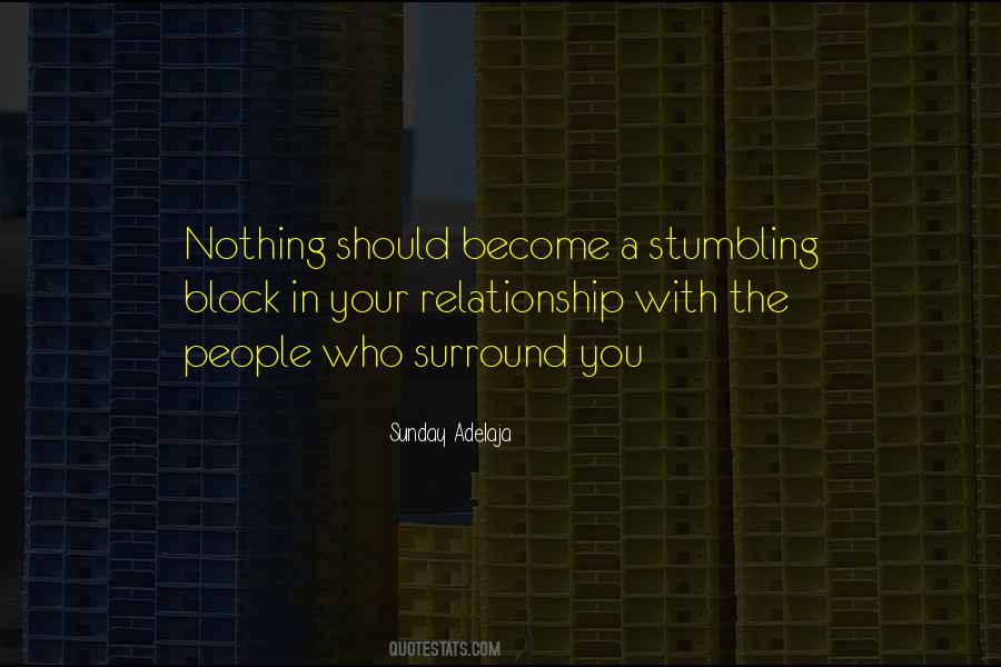Stumbling Block Quotes #1580632