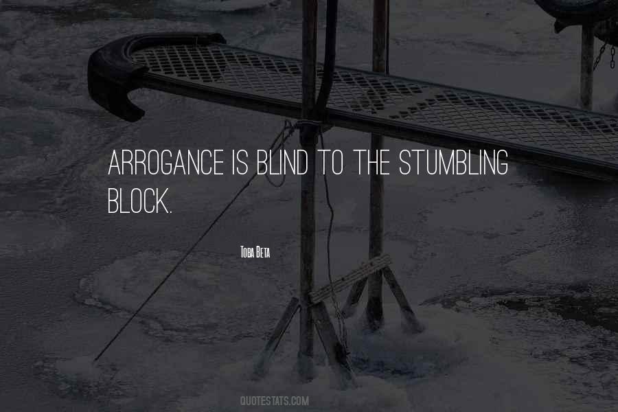 Stumbling Block Quotes #258125