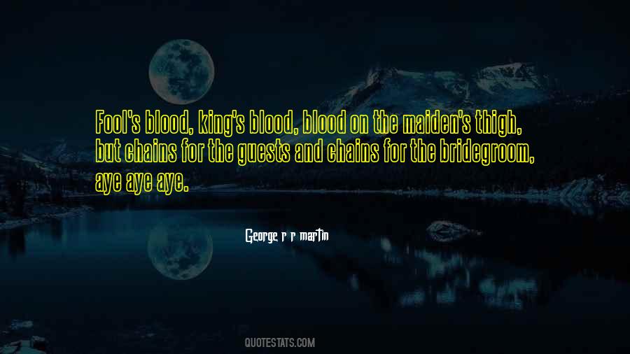 Bridegroom Of Blood Quotes #161059
