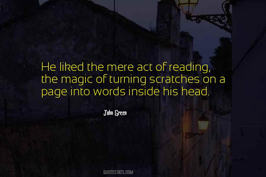 Reading Magic Quotes #1714637