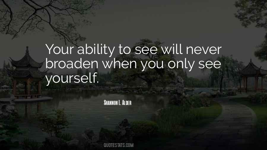 Ability To See Quotes #93105