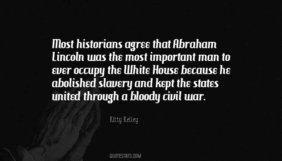 Quotes About Lincoln And Slavery #310479