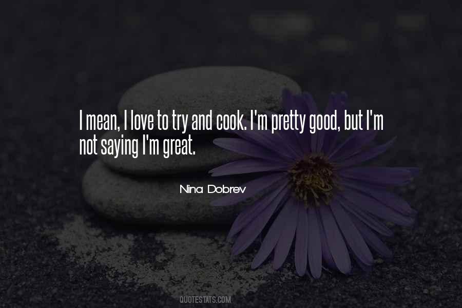 Love To Cook Quotes #272914