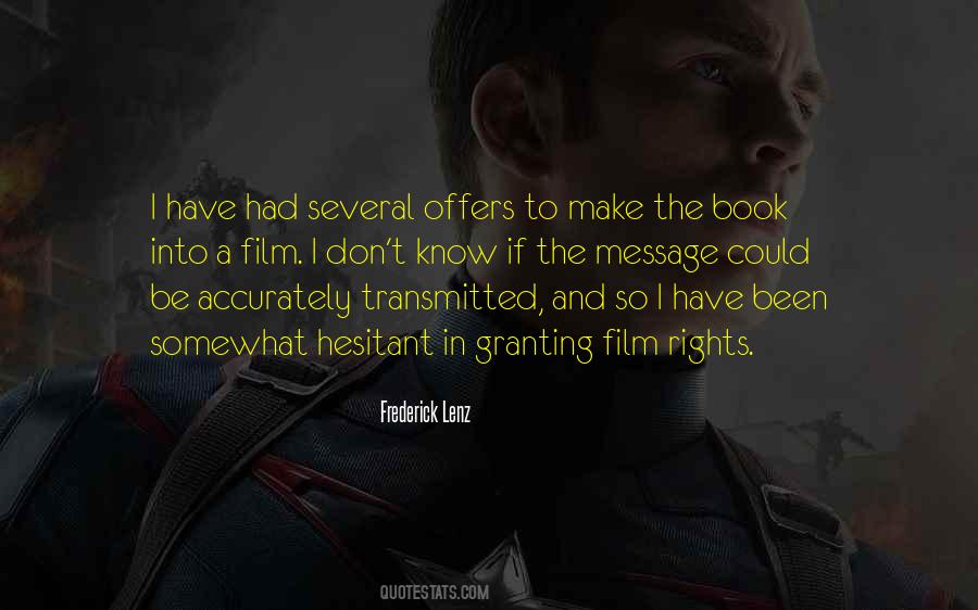 Book To Film Quotes #247389