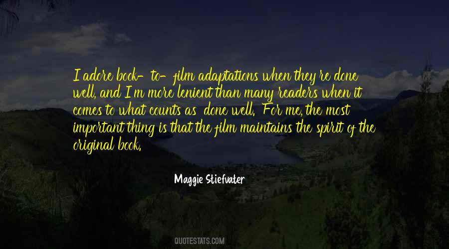 Book To Film Quotes #676505