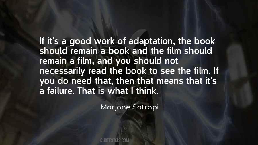 Book To Film Quotes #975520