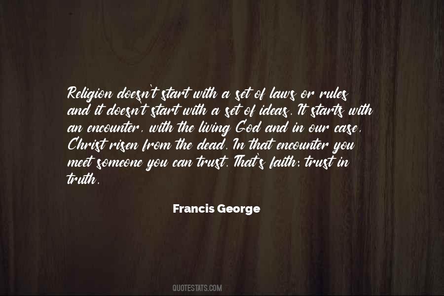 Living In God Quotes #236098