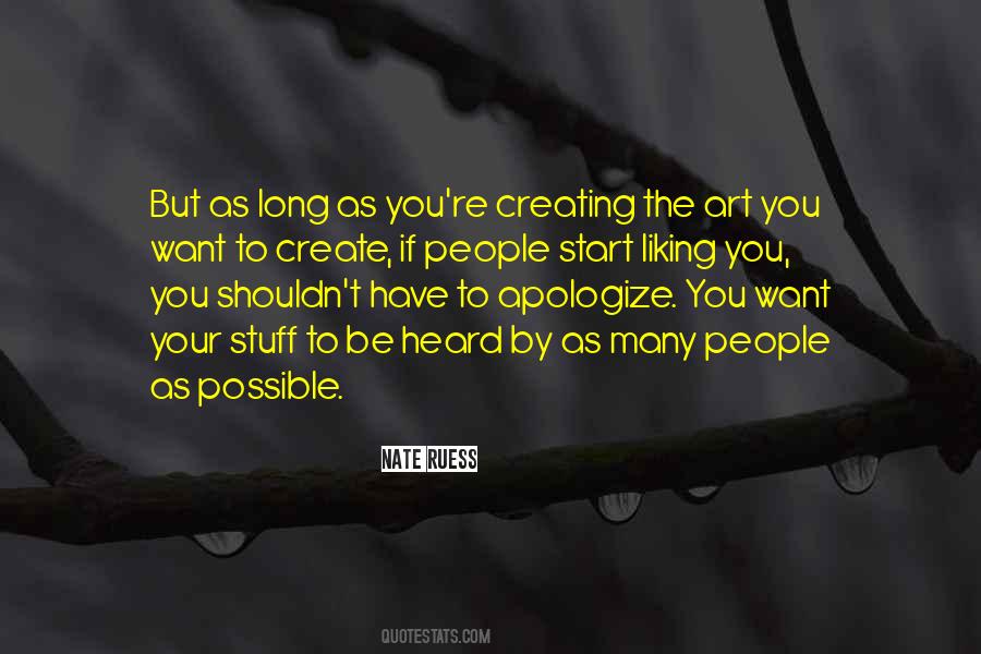 Creating Want Quotes #483817